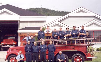 Rossland Fire Department continues longstanding hamper drive tradition