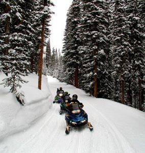 Snowmobiling on plowed forest service roads? Be prepared to be fined