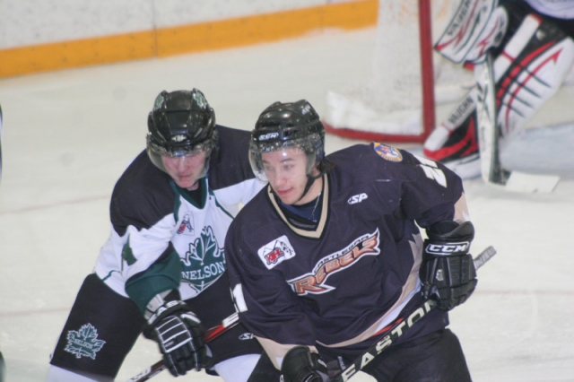  Rebels overcome slow start to edge Nelson Leafs 