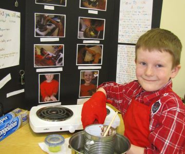 What type of peanut butter do hamsters like most, and how many lemons does it take to light up a bulb? Science Fair season hits SD20