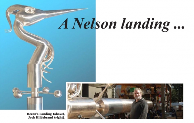 The heron will soon land in Nelson 