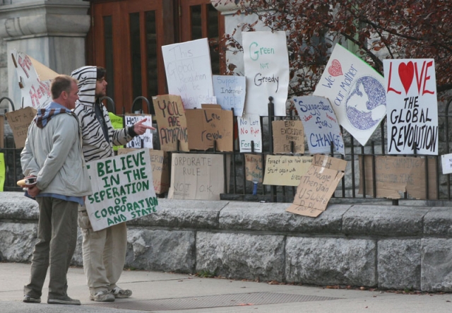 Occupy Nelson holds public meeting to thank community and plot the future