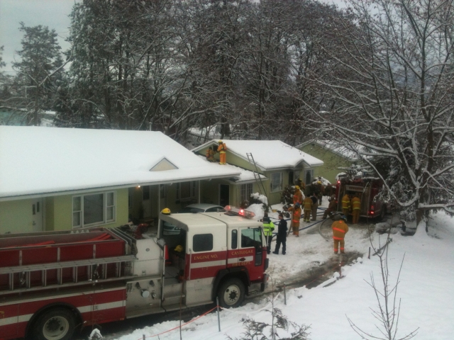 Blaze causes $50,000 damage to Columbia Avenue property