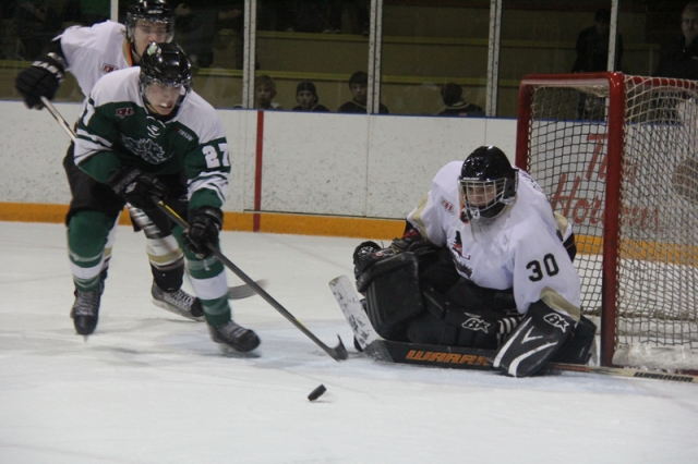 Leafs escape Sunflower City with series split, game three Monday at NDCC Arena