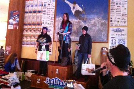 Rosslanders Podium at Neil Edgeworth Banked Slalom at Big White on weekend