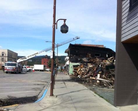 Quick thinking RCMP officer saves lives of two Cranbrook residents after fire guts downtown core