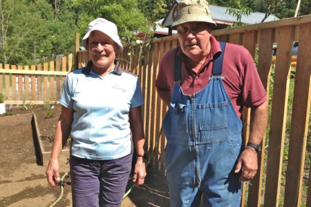 Heritage Garden gets growing at the Le Roi Mine