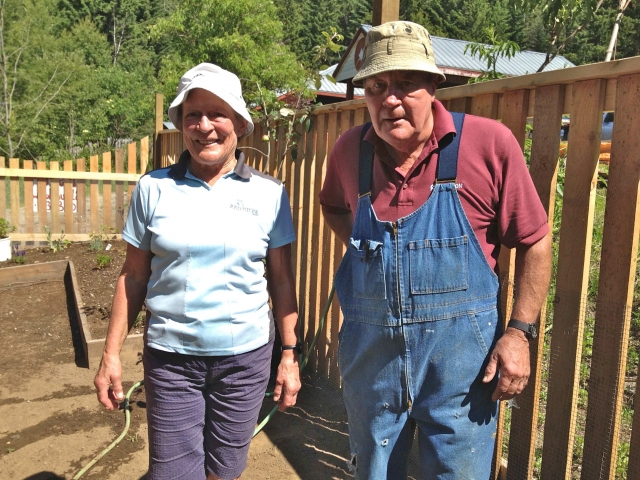Heritage Garden gets growing at the Le Roi Mine