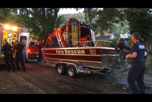 Daring river rescue saves life Saturday evening