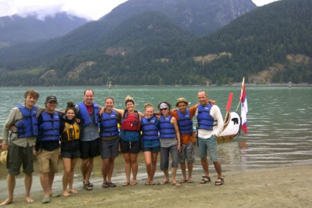 Rosslander canoes the Fraser...the WHOLE Fraser, natch