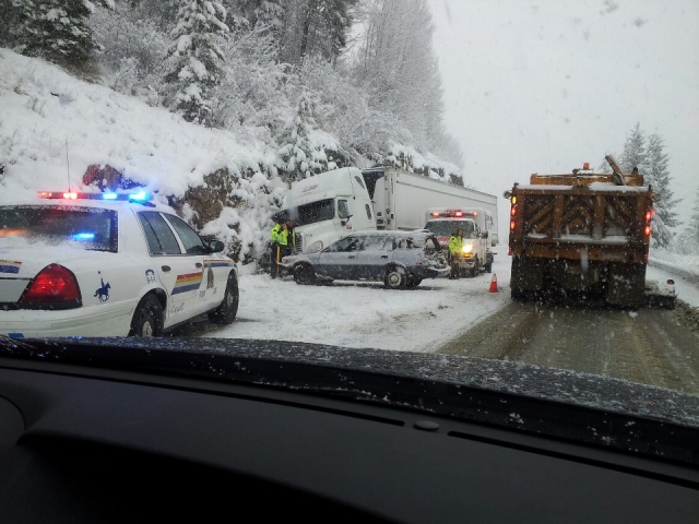 Quick thinking truck driver averts what could have been a very serious accident