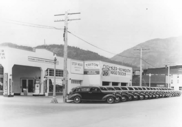 TALES AND LEGENDS OF THE MOUNTAIN KINGDOM: The Rossland Cooperative Transportation Society
