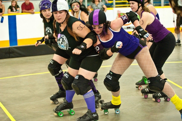 Kannibelles, Dam City Rollers host exhibition doubleheader Saturday at Selkirk College