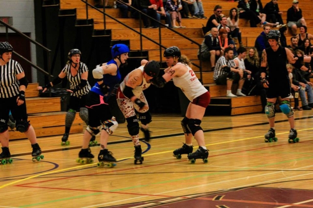  Kannibelles, Dam City Rollers roll to victory during exhibition twin bill at Selkirk College