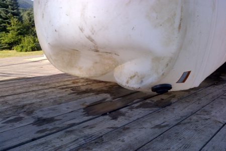 Vandals damage/drain second water tank in place for Slocan residents