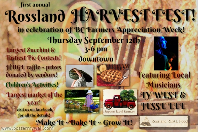 Harvestfest--this Thursday!