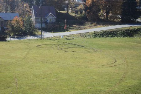 Vandals tear up Rossland fields, Reservoir