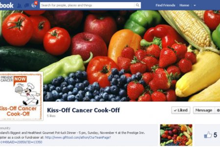 Kiss-Off Cancer Cook-Off –Preventing Cancer through Great Food!