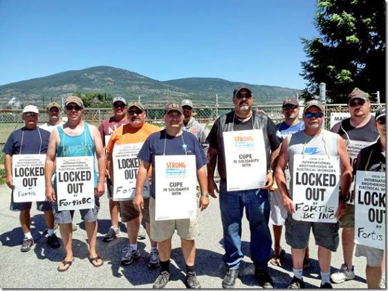 COMMENT: IBEW 213 blasts Fortis BC for ongoing lockout