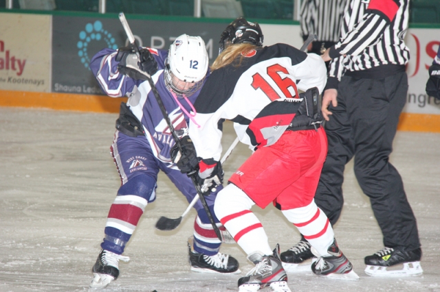 Wildcats fail to take advantage of home cooking during BC Female AAA Hockey tourney weekend