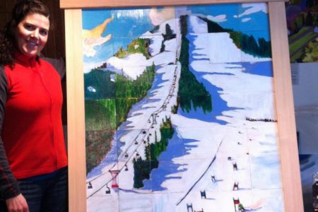 Red Mountain Racers produce art and skiing as Winter Carnival kicks off!