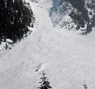 Local avalanche conditions? In a word, 'sketchy'