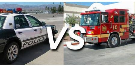 Cops vs firefighters: winner is Castlegar