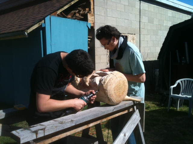 RCAC's RANDOM ACT OF CULTURE PROJECT 1: Youth Initiated Sculpture