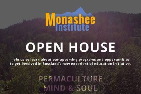 What's the Monashee Institute? Find out tomorrow evening...over cocktails