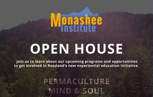 What's the Monashee Institute? Find out tomorrow evening...over cocktails