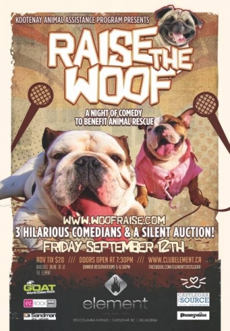 Come have a howling good time at this year's Raise the Woof!