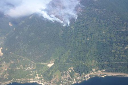 UPDATED: Lightning caused Mount Aylwin wildfire near Silverton new hotspot for Southeast Fire Centre