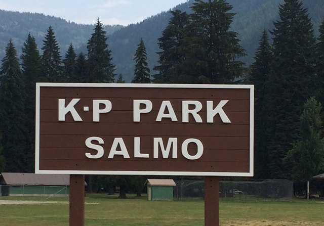 MAJOR IMPROVEMENTS TO SALMO PARK UNDER WAY