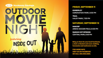 Kootenay Savings hosts outdoor movie night in Trail next week