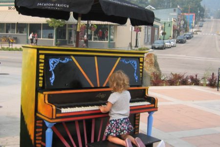 Piano in the Park:  Community Spirit Lives!