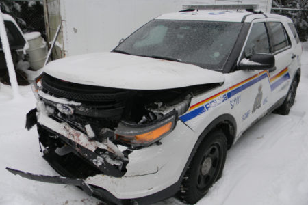 Nothing at all routine about this traffic stop near Sicamous