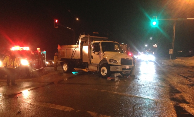 City snowplow damaged before 'significant' 20+ cm snowfall