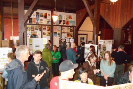 LIVELY GATHERING AT THE OLD FIREHALL