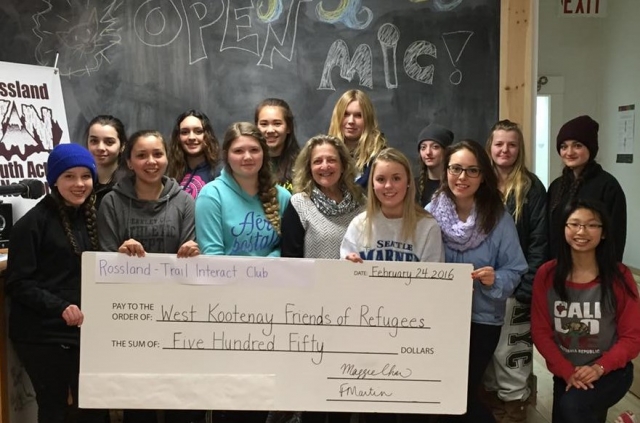 Local students raise funds for refugees