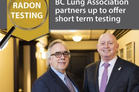 BC Lung Association steps up to offer short-term radon testing