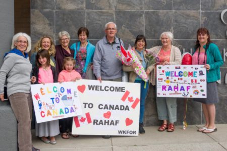 A WARM WELCOME FOR RAHAF