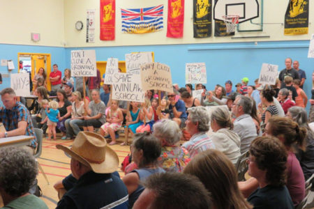 Strength in numbers — Winlaw supporters send message to Kootenay Lake School Board