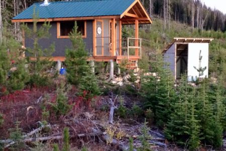 GIMME SHELTER -- in the Rossland Range Recreation Site