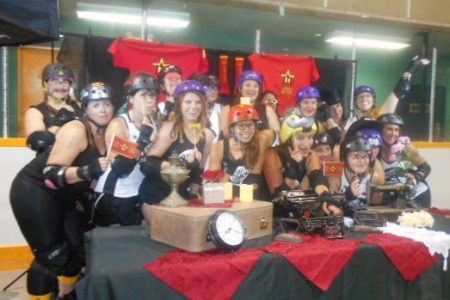 Roller Derby Fundraiser in Rossland for Trail Baby with Cancer