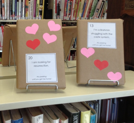 Have a blind date with a book on Valentine's Day