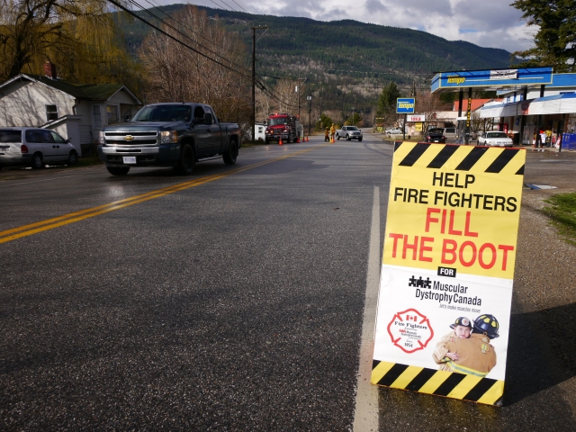 Robson Fire Department asks you to help 'Fill The Boot' for Muscular Dystrophy