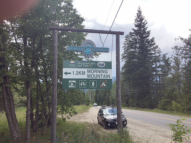 RDCK quickly deals with 'repulsive' graffiti on road to Morning Mountain Recreation Park