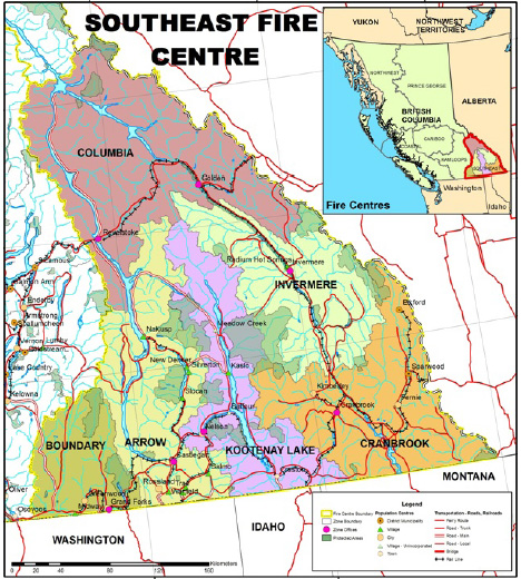 Southeast Fire Centre speaks to local smoke/fires