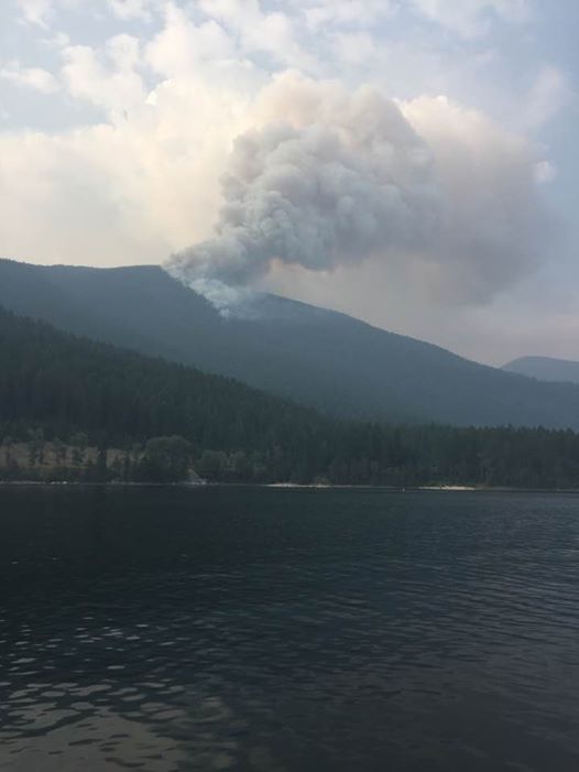 UPDATED: Kokanee Creek fires prompt RDCK to issue Evacuation Alert for some North Shore properties