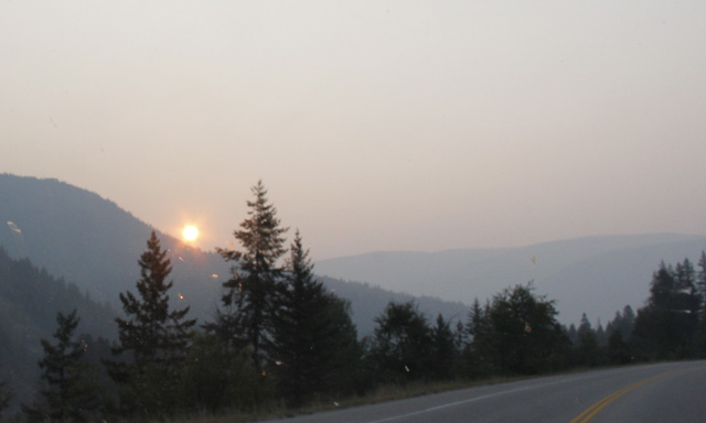 More smoke visible from Harrop Creek wildfire; new McCormick Creek blaze a concern